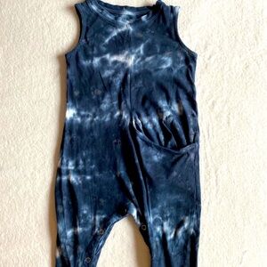 Art Class Tie Dye Harlem Style Pants Romper 2T